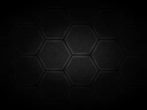 Black Hexagonal Pattern Wallpaper Wallpaper