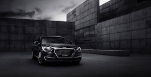 Black Hyundai Genesis Eq900 Wallpaper