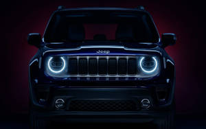 Black Jeep Wrangler Modern Design Wallpaper