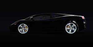 Black Lamborghini Murcielago Pc Wallpaper