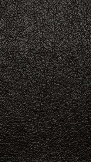 Black Leather Texture Background Wallpaper