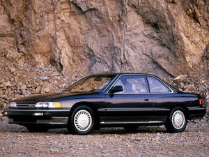 Black Legend Coupe Acura Wallpaper