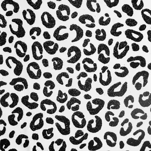 Black Leopard Print Pattern Wallpaper
