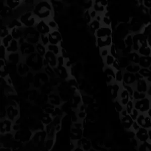 Black Leopard Print Pattern Wallpaper