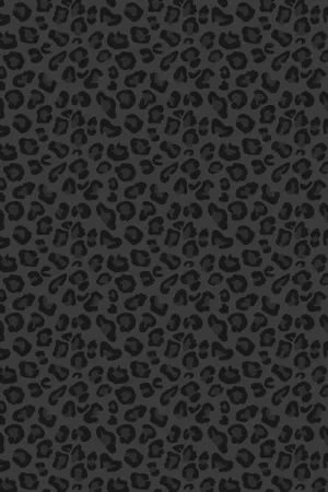 Black Leopard Print Pattern Wallpaper
