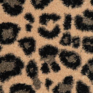 Black Leopard Print Texture Wallpaper