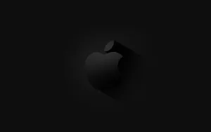 Black Mac Apple Logo Wallpaper