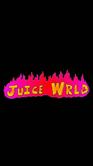 Black Pink Juice Wrld Logo Wallpaper