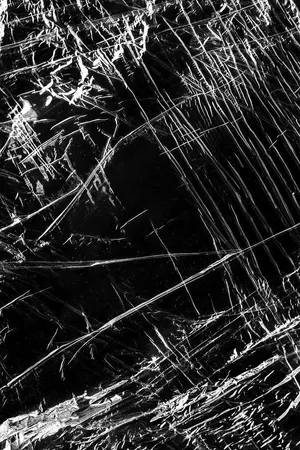 Black Plastic With Scratches Wallpaper