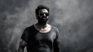 Black Prabhas Salaar Wallpaper