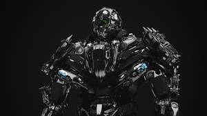 Black Prototype Robot Wallpaper