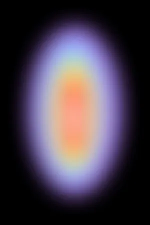 Black, Purple, And Orange Aura Aesthetic Wallpaper