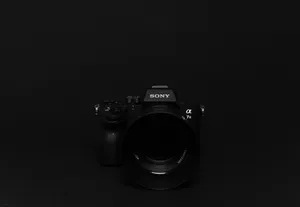 Black Sony Camera Pc Wallpaper