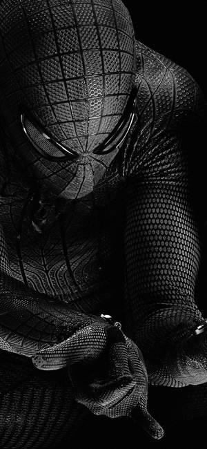 Black Spiderman Iphone Dark Wallpaper