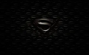 Black Superman Symbol Iphone Wallpaper