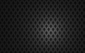 Black Texture Crest Pattern Wallpaper