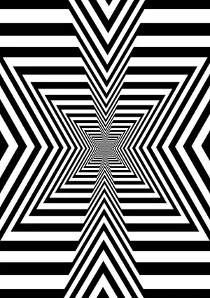 Black Trippy Sick Background Wallpaper