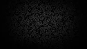Black Wallpaper With Swirls And Swirls Wallpaper