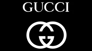 Black White Logo Gucci 4k Wallpaper