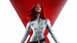 Black Widow Silver Jumpsuit 4k Wallpaper