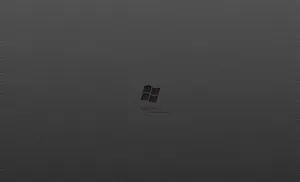 Black Windows Logo Wallpaper