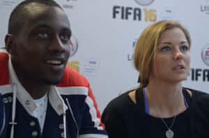 Blaise Matuidi With Marta Wierzbicka Wallpaper