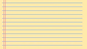 Blank Yellow Paper Presentation Wallpaper