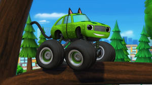 Blaze And The Monster Machines Pickle Wallpaper