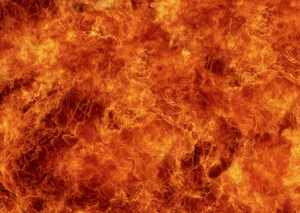 Blazing Fire Background Wallpaper