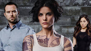 Blindspot Top Cast Trio Wallpaper