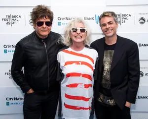 Blondie Debbie Harry Chris Stein Clem Burke Tribeca Festival Wallpaper