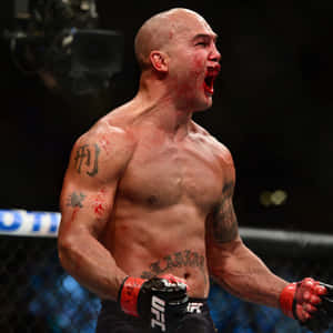 Bloody Robbie Lawler Ufc 189 Wallpaper