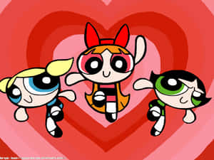 Blossom, Bubbles, And Buttercup Show How Love Conquers All. Wallpaper