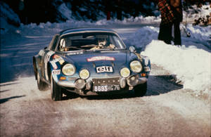 Blue Alpine Renault A110 Wallpaper