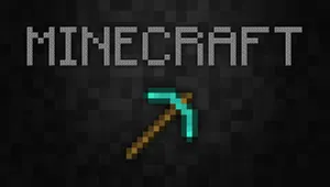 Blue And Brown Axe Cool Minecraft Wallpaper