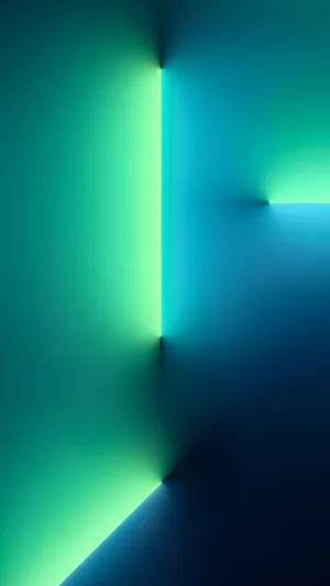 Blue And Green Led Lights Wallpaper