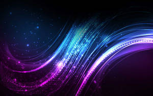 Blue And Purple Neon Wallpaper