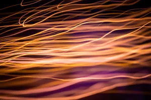 Blue And White Abstract Painting Wallpaper