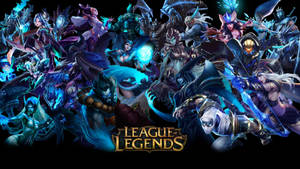 Blue Champions Lol Wallpaper