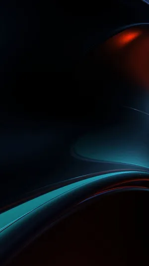 Blue Cool Dark Line Wallpaper