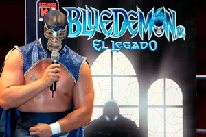 Blue Demon El Legado Graphic Arts Wallpaper