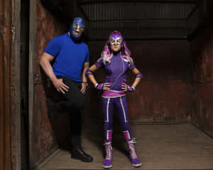 Blue Demon Ultra Violet Wallpaper