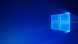Blue Dynamic Windows 10 Wallpaper