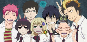 Blue Exorcist Group Shot Wallpaper
