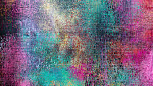 Blue Fractal Mountain Range Wallpaper