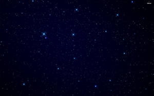 Blue High Resolution Star Wallpaper