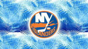 Blue Iced New York Islanders Wallpaper