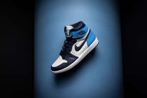 Blue Jordan High Og Royal Toe Wallpaper