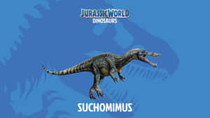 Blue Jurassic World Suchomimus Wallpaper