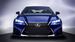 Blue Lexus Gs F Bumper Wallpaper